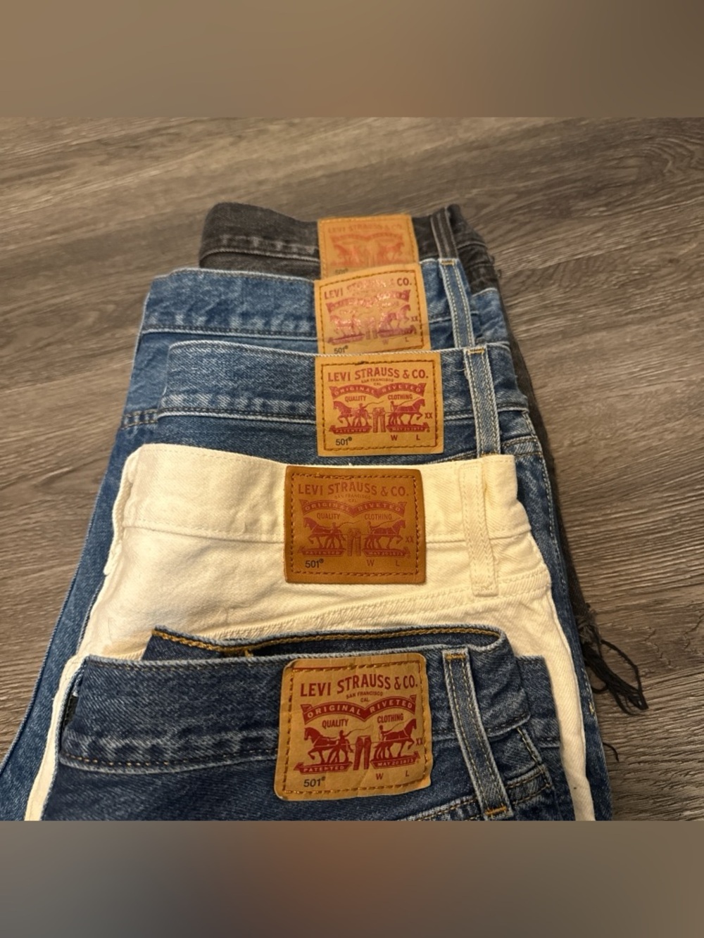 Levi’s 501 Denim Shorts Bundle - Picture 3 of 14